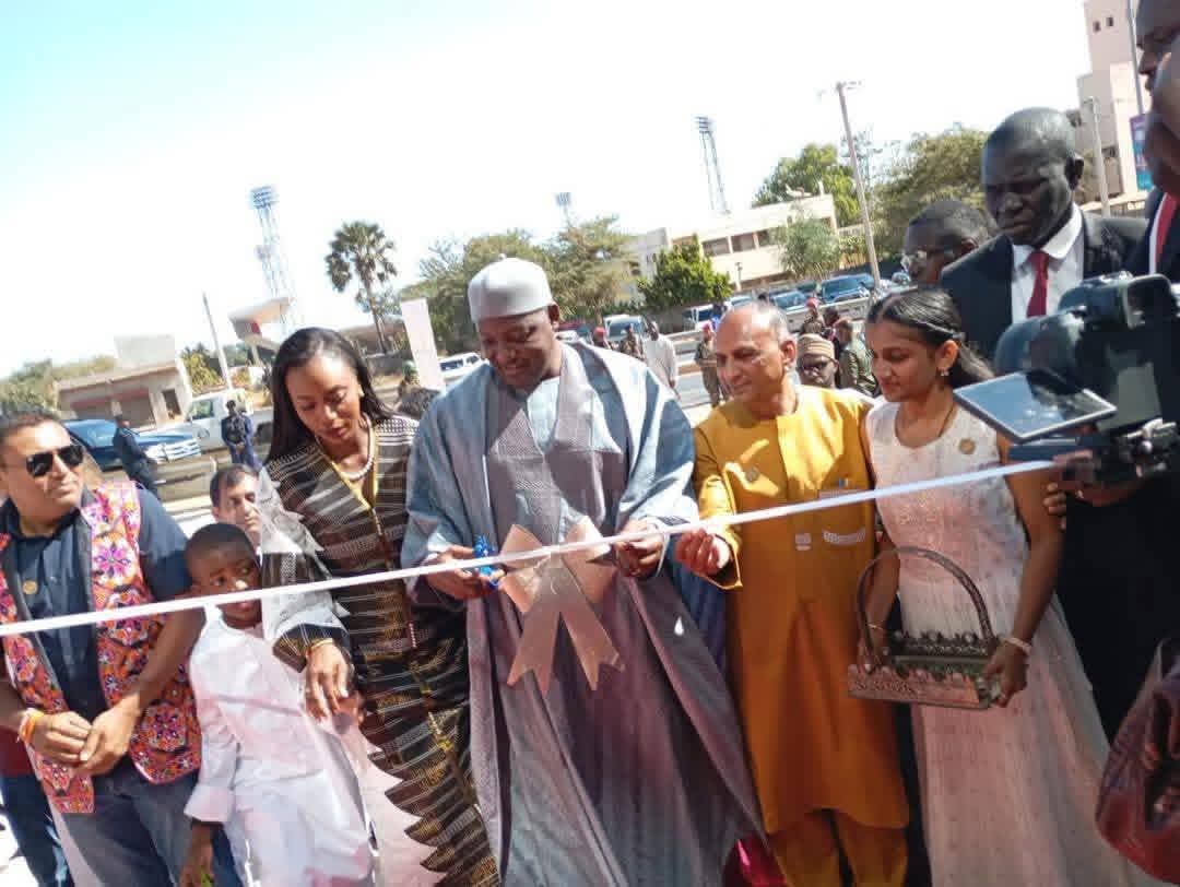 President Barrow Launches The Diplomat, a Symbol of Gambia's Modernisation Push